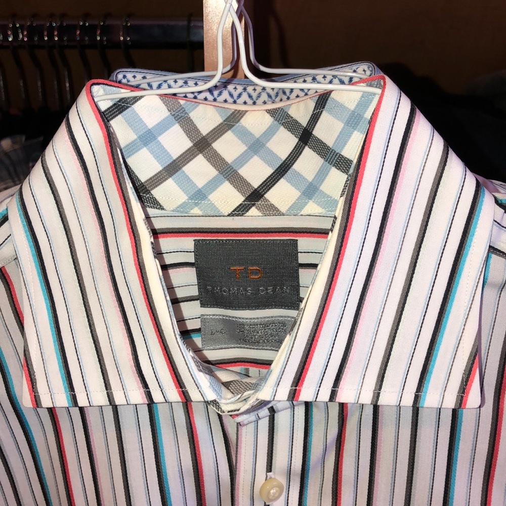 Thomas Dean Button Down. Size Large. - image 1